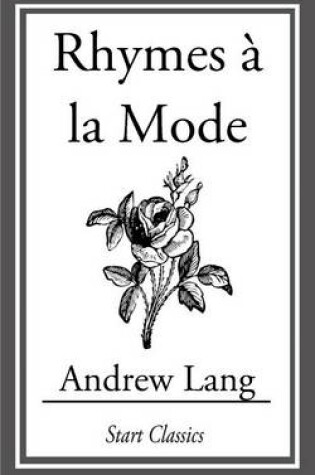 Cover of Rhymes à la Mode