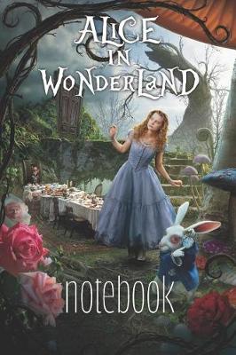Cover of Alice in Wonderland Notebook