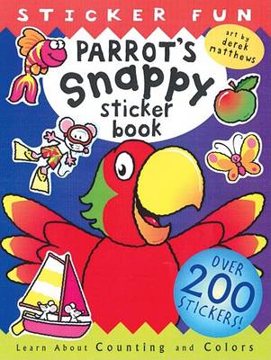 Book cover for Parrot's Snappy Sticker Book