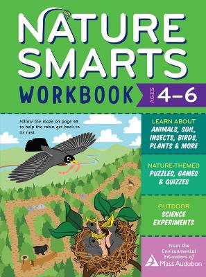 Book cover for Nature Smarts Workbook, Ages 4–6