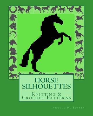 Book cover for HORSE SILHOUETTES Knitting & Crochet Patterns