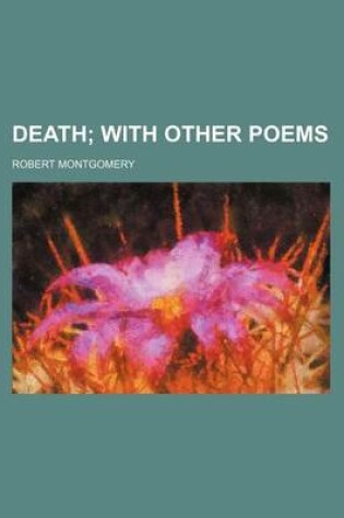 Cover of Death; With Other Poems