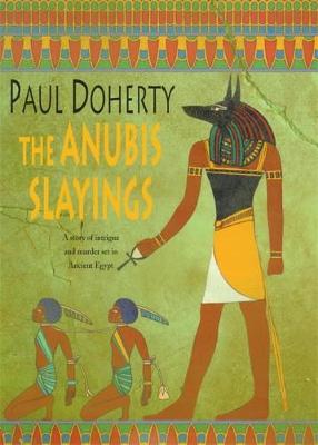 Book cover for The Anubis Slayings