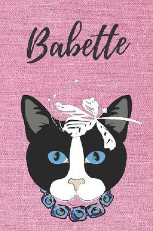 Cover of personalisiertes Notizbuch Katze / Journal / Malbuch / Tagebuch / Kritzelbuch / DIN A5 / Geschenk Babette