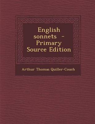 Book cover for English Sonnets