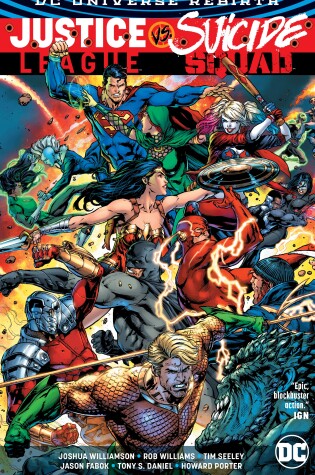 Cover of Justice League vs. Suicide Squad