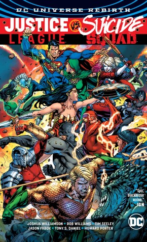 Book cover for Justice League vs. Suicide Squad