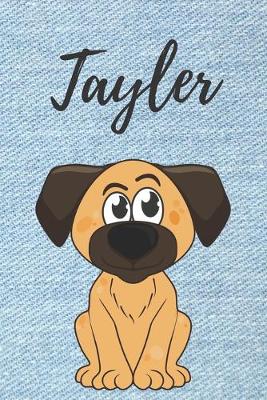 Book cover for Personalisiertes Notizbuch - Hunde Tayler