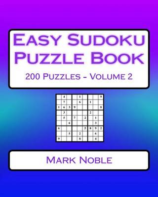 Book cover for Easy Sudoku Puzzle Book Volume 2