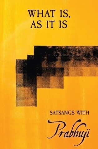 Cover of What is as it is