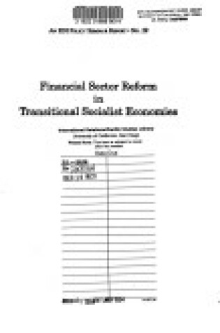 Cover of Financial Sector Reform in Transitional Socialist Economies