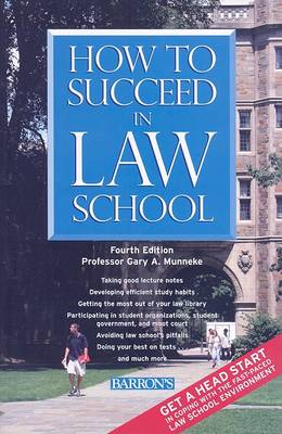 Cover of How to Succeed in Law School