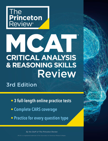 Book cover for Princeton Review MCAT Critical Analysis and Reasoning Skills Review