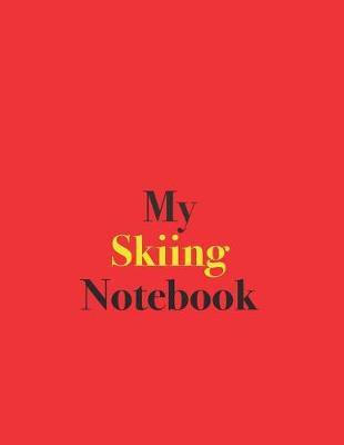 Book cover for My Skiing Notebook