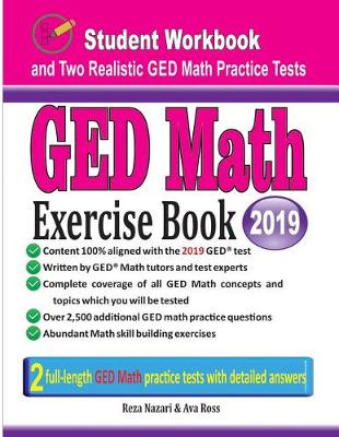 Cover of GED Math Exercise Book