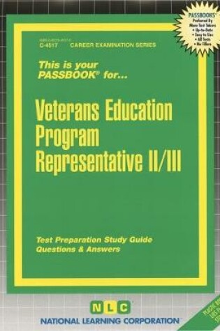 Cover of Veterans Education Program Representative II/III