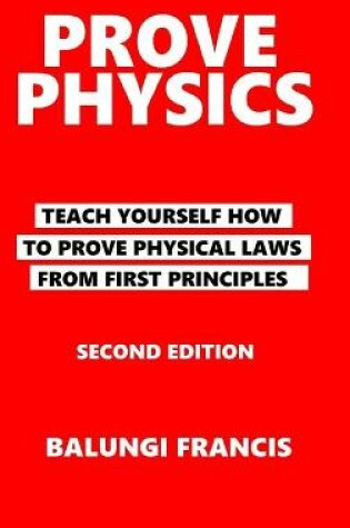 Cover of Prove Physics Second Edition