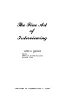 Book cover for The Fine Art of Interviewing