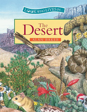 Book cover for Look Who Lives in the Desert