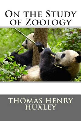 Book cover for On the Study of Zoology