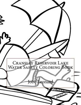 Book cover for Cransley Reservoir Lake Water Safety Coloring Book