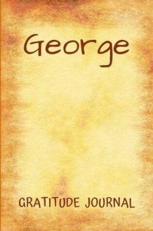 Cover of George Gratitude Journal