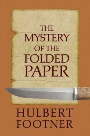 Cover of The Mystery of the Folded Paper (an Amos Lee Mappin Mystery)