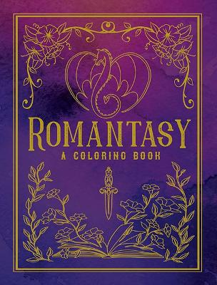 Cover of Romantasy Coloring Book