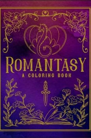 Cover of Romantasy Coloring Book