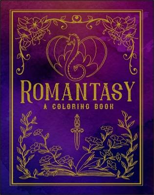 Cover of Romantasy Coloring Book
