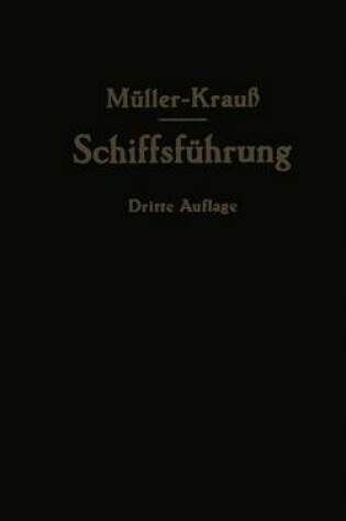 Cover of Handbuch Für Die Schiffsführung