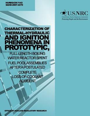 Book cover for Characterization of Thermal-Hydraulic and Ignition Phenomena in Prototypic, Full-Length Boiling Water Reactor Spent Fuel Pool Assemblies After a Postulated Complete Loss-of-Coolant Accident