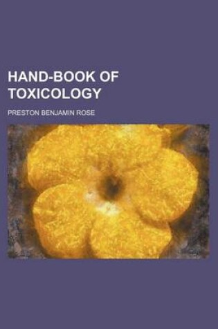 Cover of Hand-Book of Toxicology