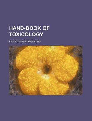 Book cover for Hand-Book of Toxicology