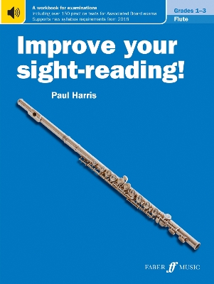 Book cover for Improve your sight-reading! Flute Grades 1-3