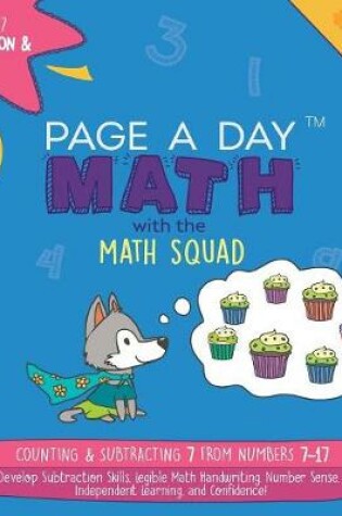 Cover of Page a Day Math Subtraction & Counting Book 8