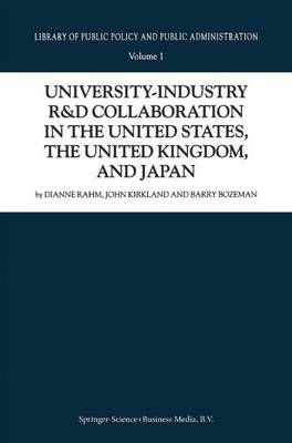 Book cover for University-Industry R&D Collaboration in the United States, the United Kingdom, and Japan