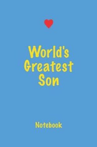 Cover of World's Greatest Son Notebook