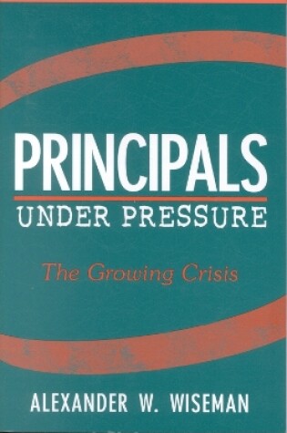 Cover of Principals Under Pressure