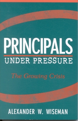 Book cover for Principals Under Pressure