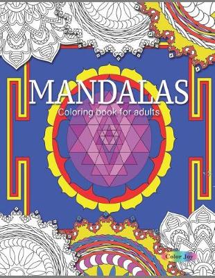 Book cover for Mandala Coloring Book For Adults