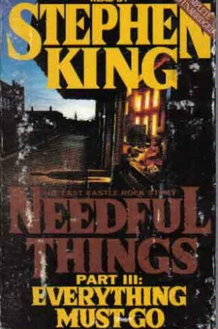 Cover of Needful Things Part 1