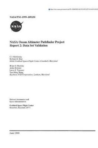 Cover of NASA Ocean Altimeter Pathfinder Project. Report 2; Data Set Validation