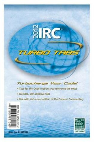 Cover of 2012 International Residential Code Turbo Tabs for Softcover Edition