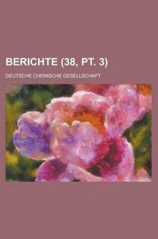 Cover of Berichte (38, PT. 3 )