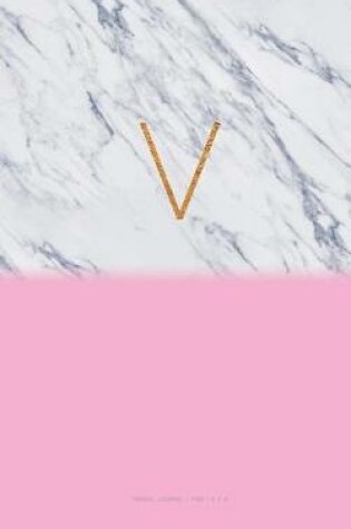 Cover of V - Marble Journal Pink 5 X 8