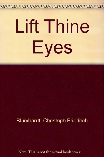 Book cover for Lift Thine Eyes