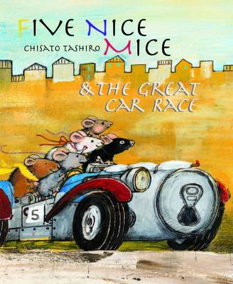 Book cover for Five Nice Mice and the Great Car Race