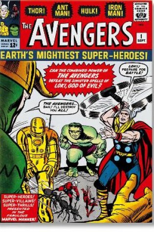 Cover of Marvel Comics Library. Avengers. Vol. 1. 1963–1965