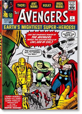 Book cover for Marvel Comics Library. Avengers. Vol. 1. 1963–1965